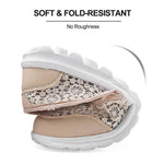 Load image into Gallery viewer, Women's Lace Screen Breathable Net Flat Shoes
