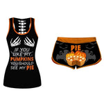 Load image into Gallery viewer, (🎃Early Halloween Promotion🎃) Halloween Pumpkin Vest Set
