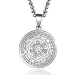 Load image into Gallery viewer, Stainless Steel Round Necklace
