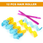 Load image into Gallery viewer, DIY Curl Formers Water Ripple Hair Divider- 12 Pcs
