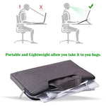 Load image into Gallery viewer, Laptop Tablet Top Anti-skid Angle Height Adjustable Bracket

