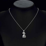 Load image into Gallery viewer, Giraffe Pendant Necklace
