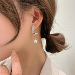 Load image into Gallery viewer, Diamond Pearl Dream Earrings
