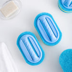 Load image into Gallery viewer, Thickened Sponge Cleaning Brush With Handle
