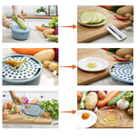 Load image into Gallery viewer, 9 Sets Multi-Function Vegetable Slicer, Blue

