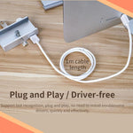 Load image into Gallery viewer, Mountable Desk Side USB 3.0 Adapter Hub
