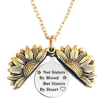 Load image into Gallery viewer, Sunflower double lettering necklace
