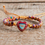 Load image into Gallery viewer, Passionate Heart Jasper Bracelet
