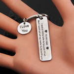 Load image into Gallery viewer, SANK®“To my man I love you” Keychain
