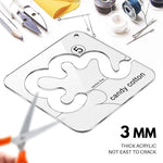 Load image into Gallery viewer, Domestic Acrylic Sewing Ruler
