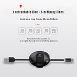 Load image into Gallery viewer, 3-in-1 Magnetic &amp; Retractable Charger
