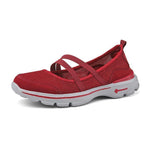 Load image into Gallery viewer, Women's breathable mesh flat shoes
