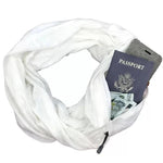 Load image into Gallery viewer, Winter Infinite Scarf With Zipped Pocket
