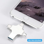 Load image into Gallery viewer, 4-in-1 Smart USB Flash Drive
