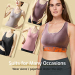 Load image into Gallery viewer, Thin Seamless Fleece Underwear Vest
