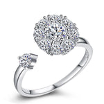 Load image into Gallery viewer, Sterling Silver Spinning Rings (Adjustable Size)
