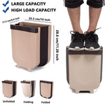 Load image into Gallery viewer, Creative Wall Mounted Folding Waste Bin
