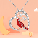 Load image into Gallery viewer, Sank®Cardinal Heart Pendant Necklace

