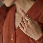 Load image into Gallery viewer, Endless Knot Friendship Ring and Necklace
