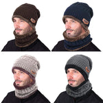 Load image into Gallery viewer, Warm Beanie Cap With Scarf
