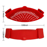 Load image into Gallery viewer, Silicone Clip on Strainer
