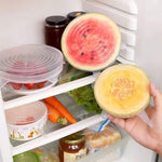 Load image into Gallery viewer, Stretchable Food Silicone Lid, 6 pieces
