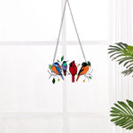 Load image into Gallery viewer, Birds Stained Glass Window Hangings 🎁Mother's Day promotion🐦

