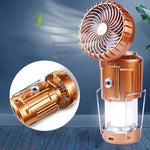 Load image into Gallery viewer, Outdoor LED Camping Light with Fan
