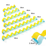 Load image into Gallery viewer, DIY Curl Formers Water Ripple Hair Divider- 12 Pcs
