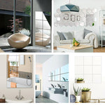 Load image into Gallery viewer, Crystal Mirror Wall Decals
