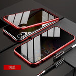 Load image into Gallery viewer, Upgraded Anti-peep Two Side Tempered Glass Magnetic  iPhone Case
