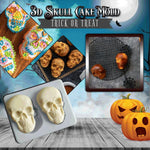 Load image into Gallery viewer, (🎃Early Halloween Promotion🎃) 3D Skull Cake Mold
