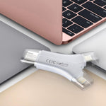 Load image into Gallery viewer, 4-in-1 Portable Memory Card Reader For Phones
