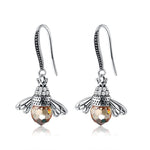 Load image into Gallery viewer, Dancing Bee Earrings
