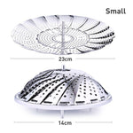 Load image into Gallery viewer, Stainless Steel Telescopic Steamer
