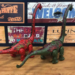Load image into Gallery viewer, Walking Brachiosaurus Toy with LED Projector
