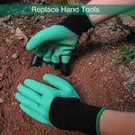 Load image into Gallery viewer, Hirundo Garden Genie Gloves with Claws on Right Hand
