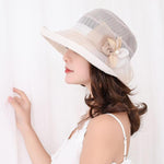 Load image into Gallery viewer, Womens Beach Sun Straw Hat
