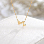 Load image into Gallery viewer, Initial Heart Necklace
