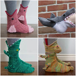 Load image into Gallery viewer, Animal Wool Knitted Socks Unisex Novelty Winter Warm
