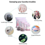 Load image into Gallery viewer, Wash Bags Set of 7 Mesh Lingerie Laundry Bags with Zipper
