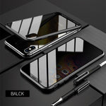 Load image into Gallery viewer, Upgraded Anti-peep Two Side Tempered Glass Magnetic  iPhone Case
