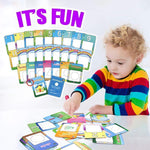 Load image into Gallery viewer, Children Learning And Drawing Card Set
