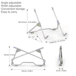 Load image into Gallery viewer, Laptop Tablet Top Anti-skid Angle Height Adjustable Bracket
