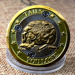 Load image into Gallery viewer, Antique Embossed Skull Commemorative Coin Collectible Coins
