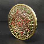 Load image into Gallery viewer, Maya Aztec Calendar Commemorative Coins Collectible Coin
