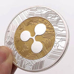 Load image into Gallery viewer, Buy Ripple Cryptocurrency Silver Commemorative Coin Collectible coin
