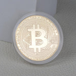 Load image into Gallery viewer, Golden Bitcoin Commemorative Coins
