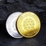 Load image into Gallery viewer, QTUM Cryptocurrency Commemorative Coins With Protective Box
