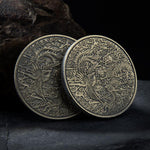 Load image into Gallery viewer, Chinese Dragon Commemorative Coins With Protective Box
